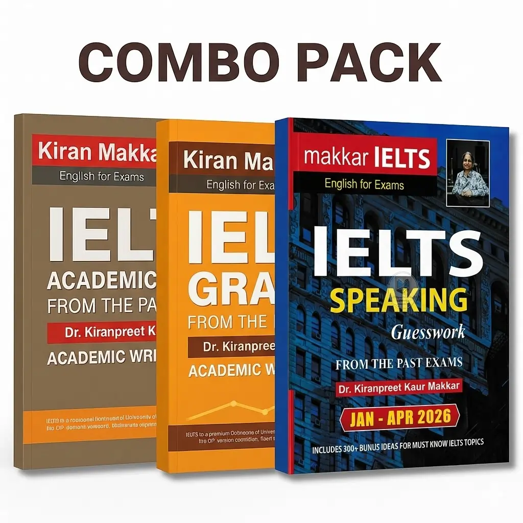 Makkar Speaking & Writing 3-Book Combo